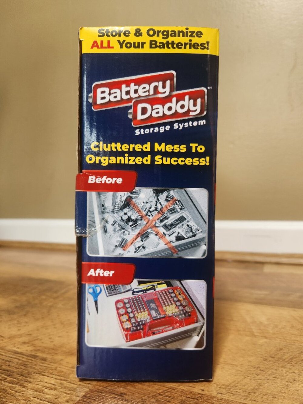 Ontel Red Battery Daddy Storage System - Picture 3 of 12